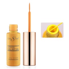 Cre8tion Nail Striper Gel #55 Cadmium Yellow 0.33 fl oz