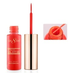Cre8tion Nail Striper Gel #57 Scarlet Red 0.33 fl oz