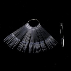 Cre8tion Stiletto Sample Tips 50pcs Clear