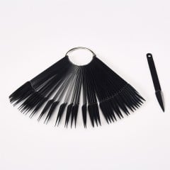 Cre8tion Stiletto Sample Tips 50pcs Black