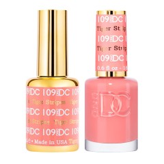 DND DC Pure Gel Polish Set #109 Tiger Stripes, 0.5 fl oz 