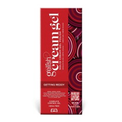 Gelish Solid Cream Gel Getting Reddy, 6 Color Palette