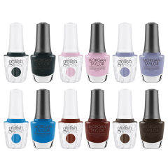 Gelish Gel Polish Duo In Frame Collection, 12pc Bundle