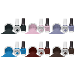 Gelish Gel Polish Dip Trio In Frame Collection, 18pc Bundle
