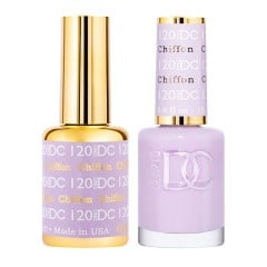 DND DC Pure Gel Polish Set #120 Chiffon, 0.5 fl oz 