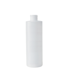 No Print Plastic Empty Bottle 4oz w/twist cap