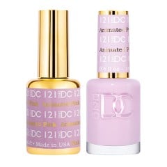 DND DC Pure Gel Polish Set #121 Animated Pink, 0.5 fl oz 