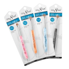 Cre8tion French Brush with Dot Tool - Total 4 sizes