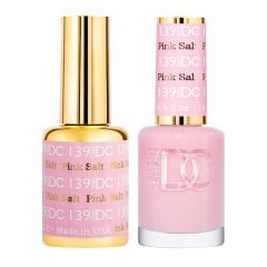 DND DC Pure Gel Polish Set #139 Pink Salt, 0.5 fl oz 