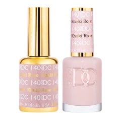 DND DC Pure Gel Polish Set #140 Khaki Rose, 0.5 fl oz 