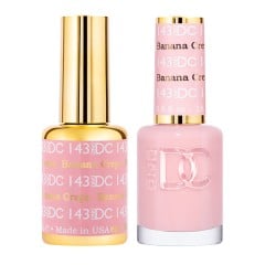 DND DC Pure Gel Polish Set #143 Banana Crepe, 0.5 fl oz 
