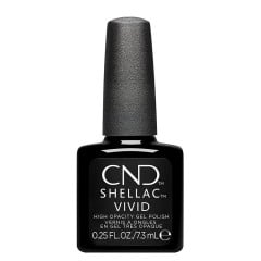 CND Shellac Vivid Black Tuxedo.25oz