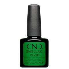 CND Shellac Vivid Shamrock Green .25oz