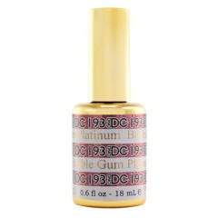 DND DC Gel #193 Bubble Gum Platinum, 0.5 fl oz