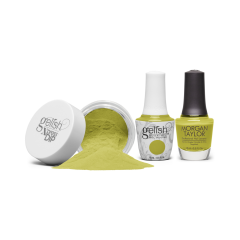 Gelish Dip, Gel, Polish Trio #532 Flying Out Loud, Up In The Air, 3pc