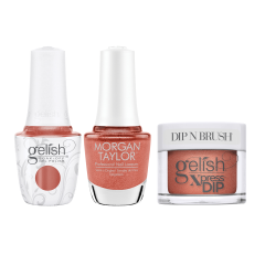 Gelish Dip, Gel & Polish Trio Sunset My Heart On Fire #578