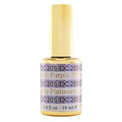 DND DC Gel #205 Purple Platinum, 0.5 fl oz