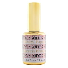 DND DC Gel #214 Paparazzi Platinum, 0.5 fl oz