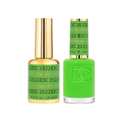 DC Gel Polish Set #2522 Kiwi Kisses, 0.5oz fl oz 