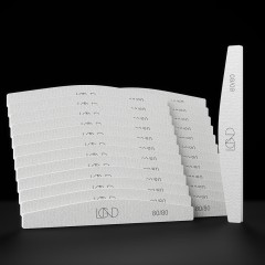 Chaun Legend ZEBRA HALF MOON FILE 80/80 25 Pack