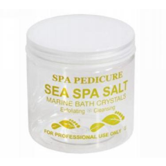 Empty Printed Sea Spa Salt Jar 16oz