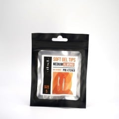 IBD Soft Gel Tips Almond Medium Size 5 Refill Tips