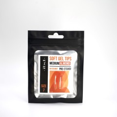 IBD Soft Gel Tips Almond Medium Size 7 Refill Tips