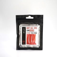 IBD Soft Gel Tips Coffin Long Size 5 Refill Tips