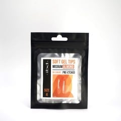 IBD Soft Gel Tips Almond Medium Size 4 Refill Tips