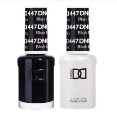 DND Gel Polish Set #447 Black Licorice, 0.5 fl oz