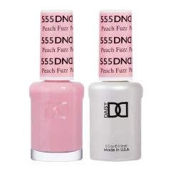 DND Gel Polish Set #555 Peach Fuzz, 0.5 fl oz