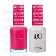 DND Gel Polish Set #557 Hot Raspberry, 0.5 fl oz