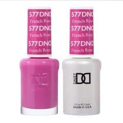 DND Gel Polish Set #577 French Rose, 0.5 fl oz