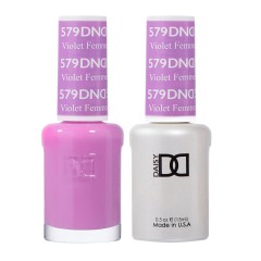 DND Gel Polish Set #579 Violet Femmes, 0.5 fl oz