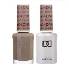 DND Gel Polish Set #604 Cool Gray, 0.5 fl oz