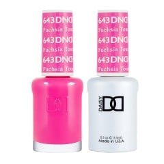 DND Gel Polish Set #643 Fuchsia Touch, 0.5 fl oz 