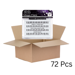 Ardell Mega Individuals Knot-Free Short Black - 72 Pcs