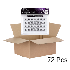 Ardell Mega Individuals Knot-Free Medium Black - 72 Pcs