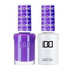 DND Gel Polish Set #661 Mauvy Night, 0.5 fl oz 