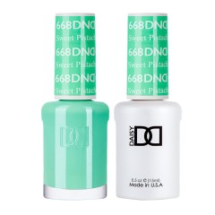 DND Gel Polish Set #668 Sweet Pistachia, 0.5 fl oz 