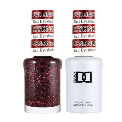 DND Gel Polish Set #675 Red Eyeshadow, 0.5 fl oz