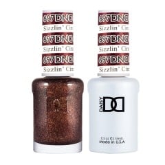 DND Gel Polish Set #697 Sizzlin Cinnamon, 0.5 fl oz