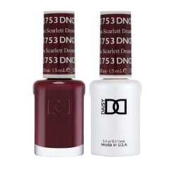 DND Gel Polish Set #753 Scarlett Dreams, 0.5 fl oz