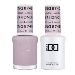 DND Gel Polish Set #874 Loss Lavender, 0.5 fl oz