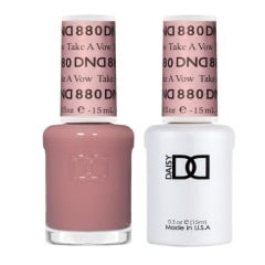 DND Gel Polish Set #880 Take A Vow, 0.5 fl oz