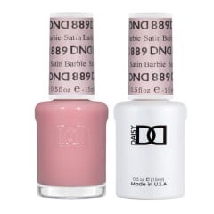 DND Gel Polish Set #889 Satin Barbie, 0.5 fl oz