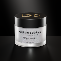 Chaun Legend Acrylic Powder #103 Snowflake Shimmer 2oz