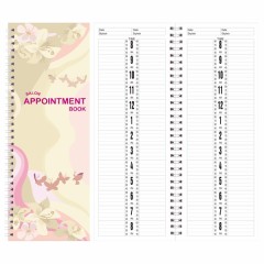 Salon Appointment Book 2-Column