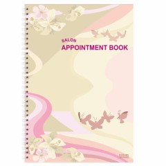Salon Appointment Book 4-Column