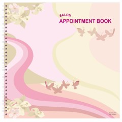 Salon Appointment Book 6-Column